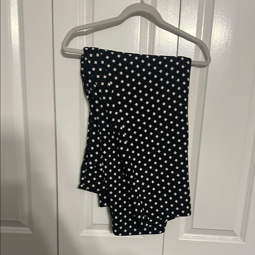 SOLD Lane Bryant Black and White Polka Dot Pants